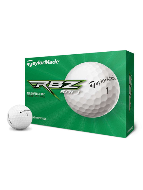 TaylorMade RBZ Soft Golf Balls - 1 Dozen White 2021