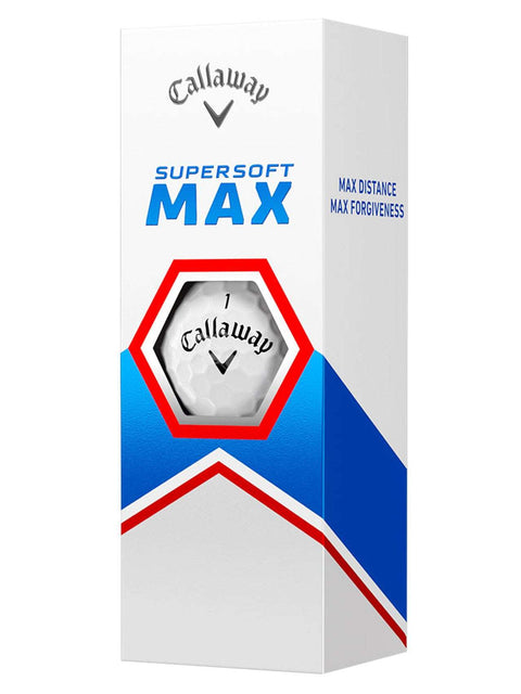 Callaway Supersoft Max Golf Balls - White