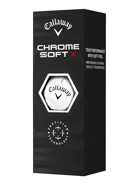 Callaway Chrome Soft X Golf Balls (2022) - Callaway - Golf Balls - GolfSupply