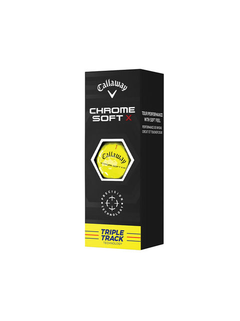 Callaway Chrome Soft X Triple Track Golf Balls (2022) - Callaway - Golf Balls - GolfSupply