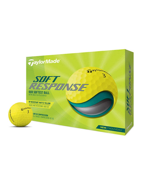 TaylorMade Soft Response Golf Balls - 1 Dozen 2022