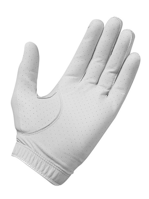 TaylorMade Stratus Junior Golf Glove - White