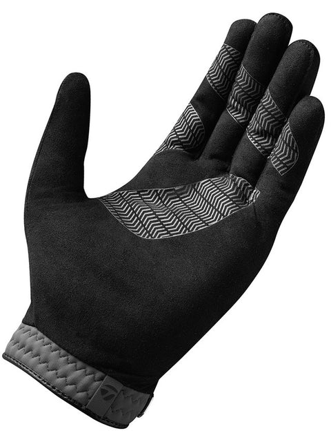 TaylorMade Rain Control Golf Gloves Pair - Black